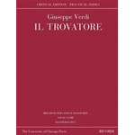 VERDI IL TROVATORE CANTO E PIANO ED. CRITICA