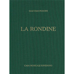 PUCCINI LA RONDINE OPERA PER CANTO E PIANOFORTE