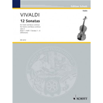 VIVALDI 12  SONATE OP2 VOLUME 1 PER VIOLINO E PIANOFORTE
