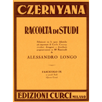 CZERNYANA 9 FASCICOLO 20 GRANDI STUDI PER PIANOFORTE
