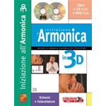 GLEG ZLAP INIZIAZIONE ALL'ARMONICA A BOCCA LIBRO CON CD E DVD TEORIA,ARMONIA,IMPROVVISAZIONE