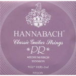HANNABACH VIOLA CORDA IN NYLON 2 SI TENSIONE MEDIUM/HIGH PER CHITARRA CLASSICA 