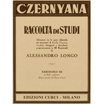 CZERNYANA 3 FASCICOLO 25 STUDI PROGRESSIVI PER PIANOFORTE