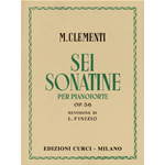 CLEMENTI 6 SONATINE OP.36 PER PIANOFORTE