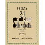 CZERNY 24 PICCOLI STUDI VELOCITA'  OP636  
