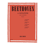 BEETHOVEN 6 SONATINE PER PIANOFORTE 