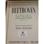 BEETHOVEN SONATA OP.78 IN FA # PER PIANOFORTE