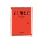 MOZART 6 SONATINE PER PIANOFORTE
