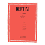 BERTINI 25 STUDI OP.137 PER PIANOFORTE