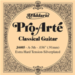 D'ADDARIO CORDA IN NYLON PER CHITARRA CLASSICA 5 LA TENSIONE  EXTRA HARD
