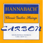 HANNABACH CARBON 1 CORDA MI TENSIONE MEDIUM / HIGT PER CHITARRA CLASSICA