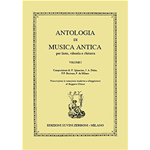 AUTORI VARI ANTOLOGIA DI MUSICA ANTICA VOLUME 1 PER CHITARRA