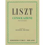 LISZT  CONSOLAZIONI PER PIANOFORTE