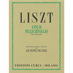 LISZT ANNI DI PELLEGRINAGGIO PER PIANOFORTE