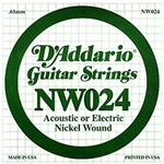 D'ADDARIO CORDA PER CHITARRA ELETTRICA NW024 