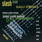 GALLI SLASH SH 200 SET CORDE PER CHITARRA ELETTRICA SCALATURA 010 - 046