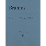 BRAHMS 51 ESERCIZI  PER PIANOFORTE