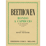 BEETHOVEN RONDO' A CAPRICCIO IN SOL MAGGIORE OP.129 PER PIANOFORTE
