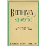 BEETHOVEN SEI SONATINE PER PIANOFORTE (FINIZIO)