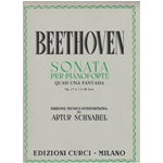 BEETHOVEN SONATA PER PIANOFORTE OP 27 N 1 IN MI BEM.