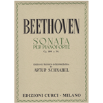 BEETHOVEN SONATA PER PIANOFORTE OP.109 IN MI