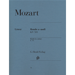 MOZART RONDO A MOLL KV 511 PER PIANOFORTE