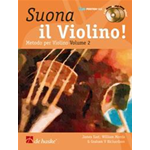 AUTORI VARI SUONA IL VIOLINO METODO PER VIOLINO VOLUME 2 CON 2 CD