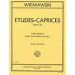 WIENIAWSKI STUDI - CAPRICCI OP. 18 PER VIOLINO