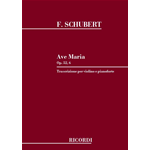SCHUBERT AVE MARIA OP.52 N.6 PER VIOLINO E PIANOFORTE