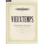 VIEUXTEMPS KONC-ETUDEN OP.16 PER VIOLINO