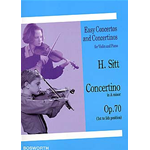 SITT CONCERTINO IN LA MINORE OP.70 PER VIOLINO E PIANOFORTE