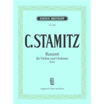STAMITZ CONCERTO IN SI MAGGIORE PER VIOLINO E  PIANOFORTE