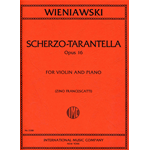 WIENIAWSKI SCHERZO TARANTELLA OP.16 PER VIOLINO E PIANOFORTE