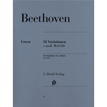 BEETHOVEN 32 VARIAZIONI IN DO MIN PER PIANOFORTE