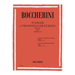 BOCCHERINI 19 SONATE PER VIOLONCELLO SOLO E BASSO VOLUME 1