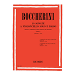 BOCCHERINI 19 SONATE PER VIOLONCELLO SOLO E BASSO VOLUME 2