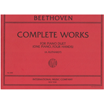 BEETHOVEN COMPLETE WORKS PIANO A QUATTRO MANI