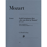 MOZART 12 VARIAZIONI AH, VOUS  DIRAI-JE MAMAN PER PIANOFORTE