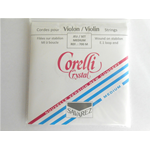 SAVAREZ CORELLI CRISTAL SET CORDE PER VIOLINO TENSIONE MEDIA MI CON PALLINO