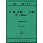 BORDOGNI 24 LEGATO STUDIES (VOCALISES) PER TROMBONE
