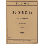 BLUME 36 STUDI  VOL.1  PER TROMBONE