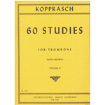 KOPPRASCH 60 STUDIES PER TROMBONE VOLUME II