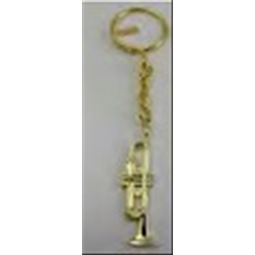 PORTACHIAVI DORATO TROMBA