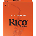 D'ADDARIO ANCE N.2,5 PER SAX ALTO (10 PZ)