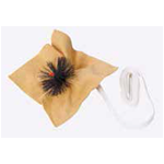 SCOVOLO IN PELLE PER SAX ALTO CON FILO