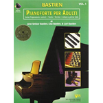 BASTIEN NUOVO CORSO PER ADULTI VOLUME 1 CON 2 CD PER PIANOFORTE