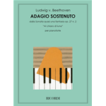 BEETHOVEN ADAGIO SOSTENUTO AL CHIARO DI LUNA PER PIANOFORTE