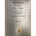 BEETHOVEN PER ELISA FACILITATA PER PIANOFORTE