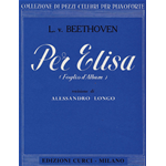 BEETHOVEN PER ELISA PER PIANOFORTE