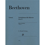 BEETHOVEN VARIAZIONI PER PIANOFORTE VOLUME 1 